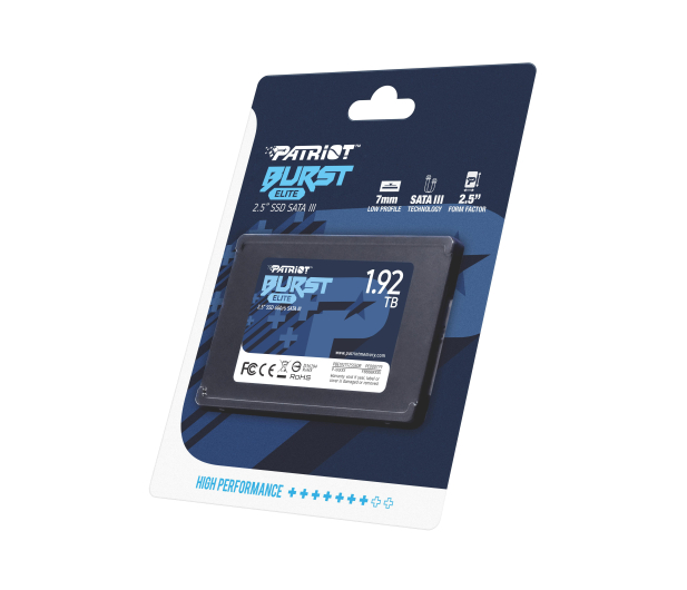 Patriot 1,92TB 2,5" SATA SSD BURST ELITE - 622642 - zdjęcie 7